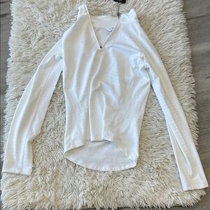 Walter Hagen Women's Performance 11 UV Suncover 1/4 Zip Tiny Gingham Golf Pullov